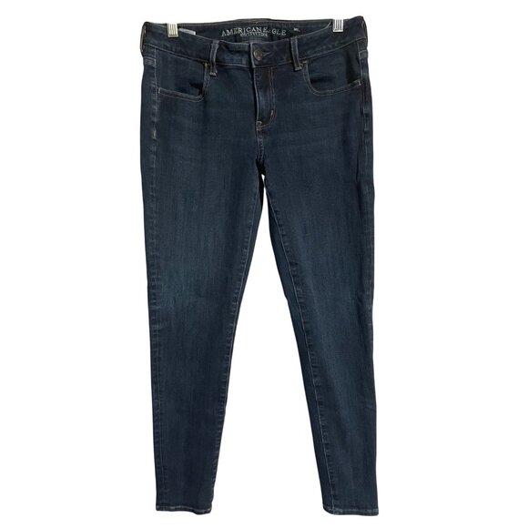 American Eagle Outfitters Super Stretch X4 Denim Jeggings Womens Size 8 - Picture 1 of 8